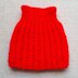 Red Ribbed Skirt for Doll