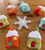 Christmas Gingerbread Houses and Mini Sheep Baubles