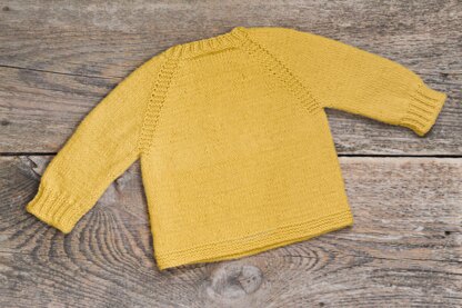 Knit Pooh Bear kids sweater Knitting Pattern