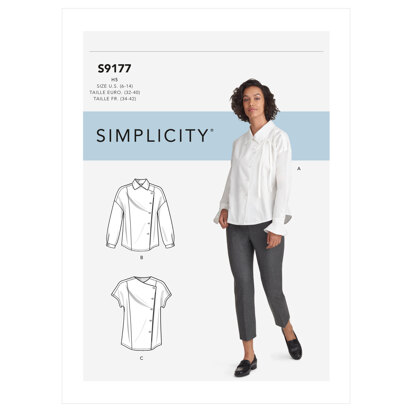 Simplicity Misses' Tops S9177 - Sewing Pattern