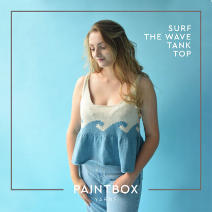 Paintbox Yarns Surf The Wave Tank Top PDF (Free)