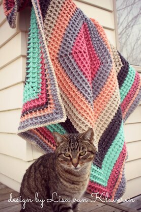 Squared Reversible Waffle Blanket