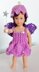 Fairy Dress for 6inch Mini dolls