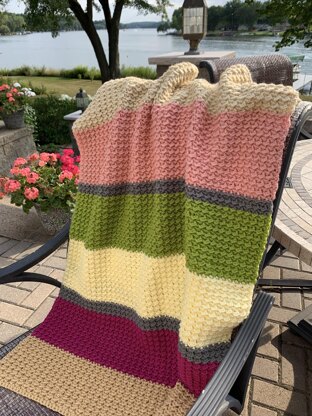 "Colors and Cuddles" Baby Blanket