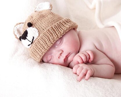 Teddy Baby Hat