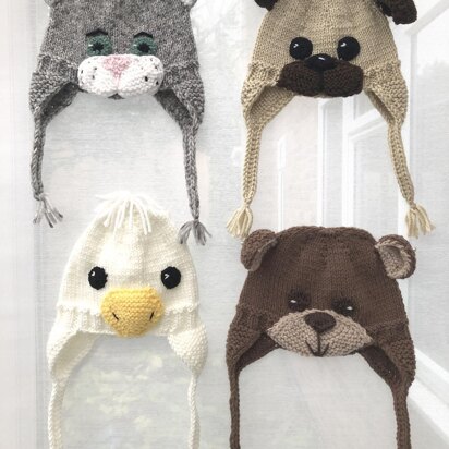 Animal Earflap Hats