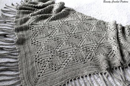 Gray Granny Shawl