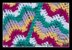 Reversible Textured Chevron Afghan