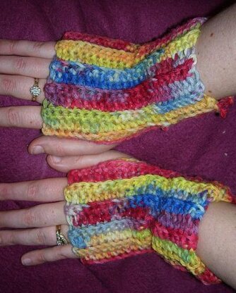 Easy Fingerless Gloves