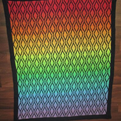 Quilted mosaic blanket