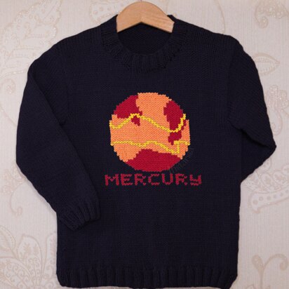 Intarsia - Mercury Chart - Childrens Sweater