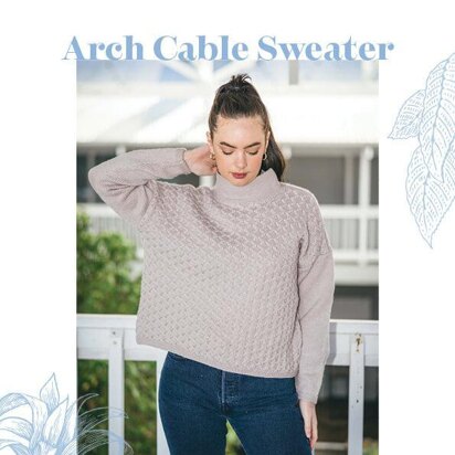 2105 Arch Cable Sweater