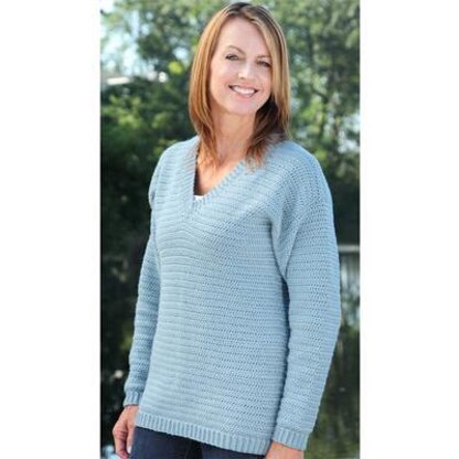 Valley Yarns B10 Basic Crochet Pullover