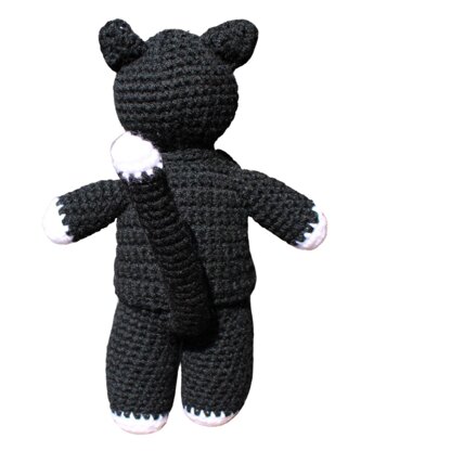 Sir Purrsalot Amigurumi