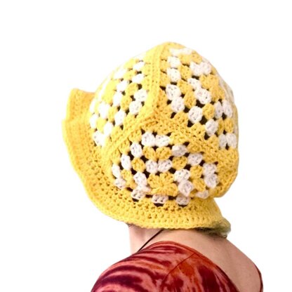 Granny Square Bucket Hat