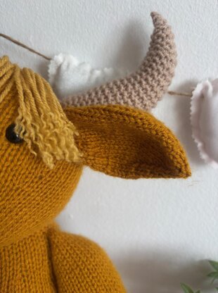 Chunky Highland Cow Toy