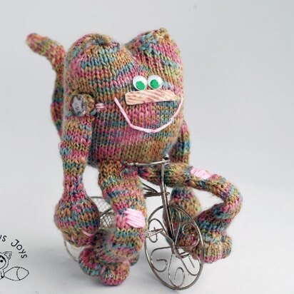 Ball Cat - knitting pattern