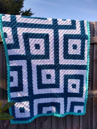 Connected Squares Blanket