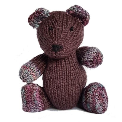 Modern Teddy Bear - knitting pattern