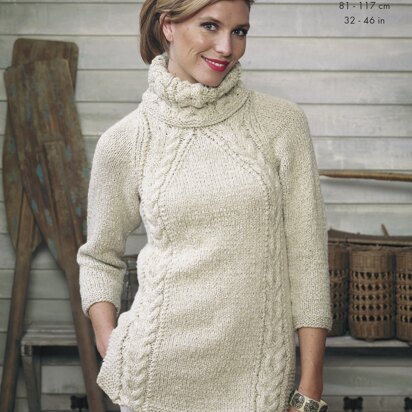 Tunic & Sweater in King Cole Chunky - 4506 - Downloadable PDF