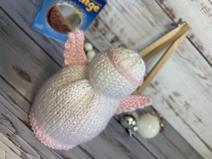 Angel Chocolate Orange Cover Knitting Pattern