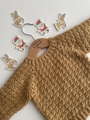 Oliver Raglan Cardi Pullover Baby