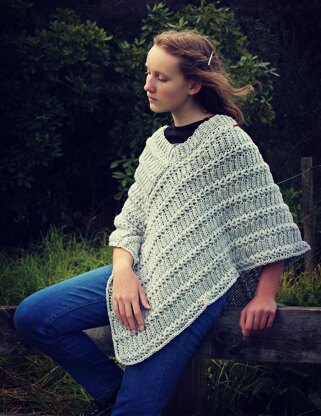 Knit-Me-Not Poncho