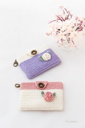 Crochet Mini Pouch Crochet pattern by Anabelia Craft Design LoveCrafts