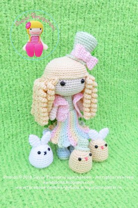 Spring Amigurumi Doll