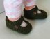 Melinda - 8ply buttoned baby shoes