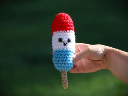 Rocket Pop / Firecracker Popsicle Amigurumi