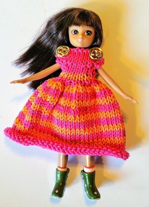 Small Doll Party Dress