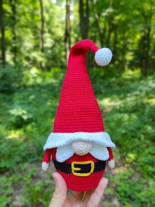 Christmas gnome Santa