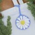 Daisy Pouch Bag Charm