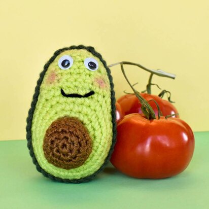 Happy Avocado Amigurumi Pattern