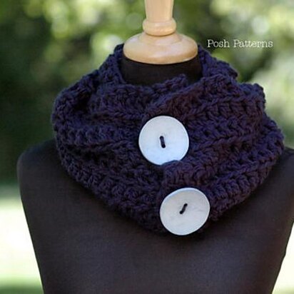 Big Button Cowl 286