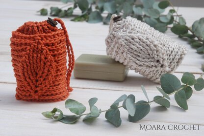 Crochet Leaf Soap Saver