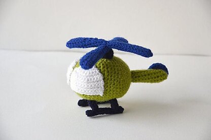 Helicopter Crochet Pattern, Helicopter Amigurumi