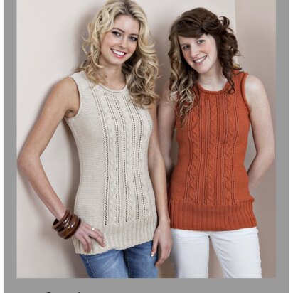 Cabled Top in Twilleys Freedom Sincere - 9146