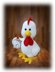 Rooster Crochet Pattern, Chicken Crochet Pattern, Crochet Farm Animals, Alarm Clock Crochet Pattern, Crochet Alarm Clock, Crochet Rooster