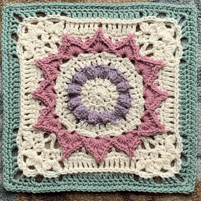 Serenity Now Afghan Block