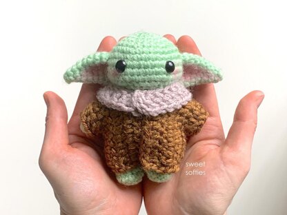 Baby Yoda Inspired Amigurumi Doll