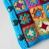 Hot Water Bottle Cover - Granny Square