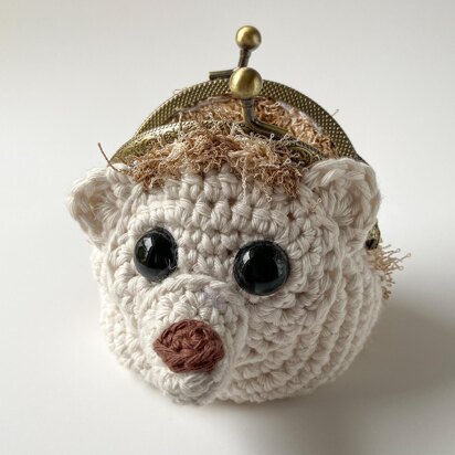 Harlow the hedgehog coin purse