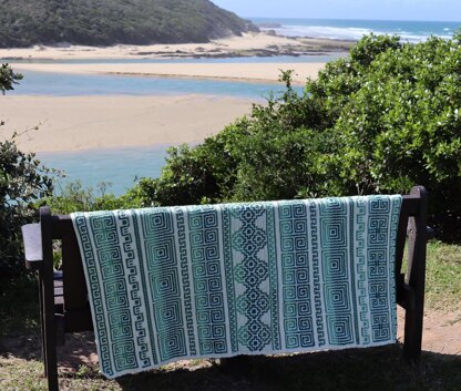 Kalimera Mosaic Crochet Blanket