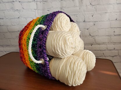 Stash the Rainbow Basket