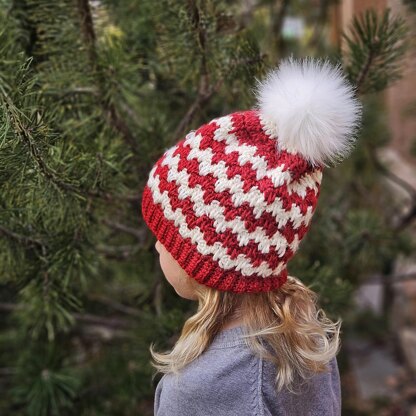 Candy Cane Beanie