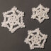 1285C - Snowflakes  -   Decorations Crochet Pattern for Christmas in Valley Yarns Valley Superwash Sport by Valley Yarns