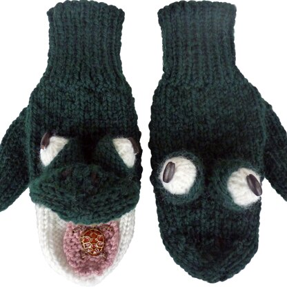 Frog Mittens & Hand Puppert