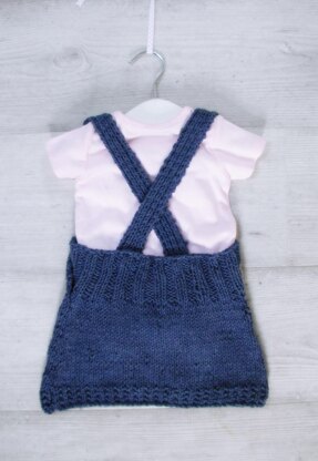 Elephant Pinafore for baby 0-3 yrs